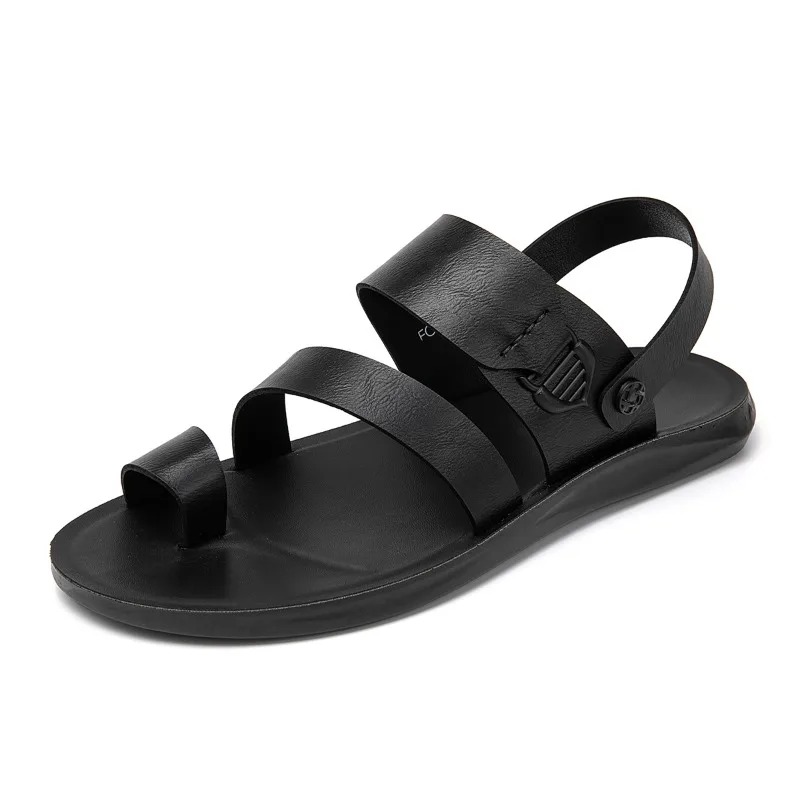 

Новые мужские тапочки для дома и улицы, повседневные сандалии, нескользящие и износостойкие, легкие, стильные мужские тапочки.