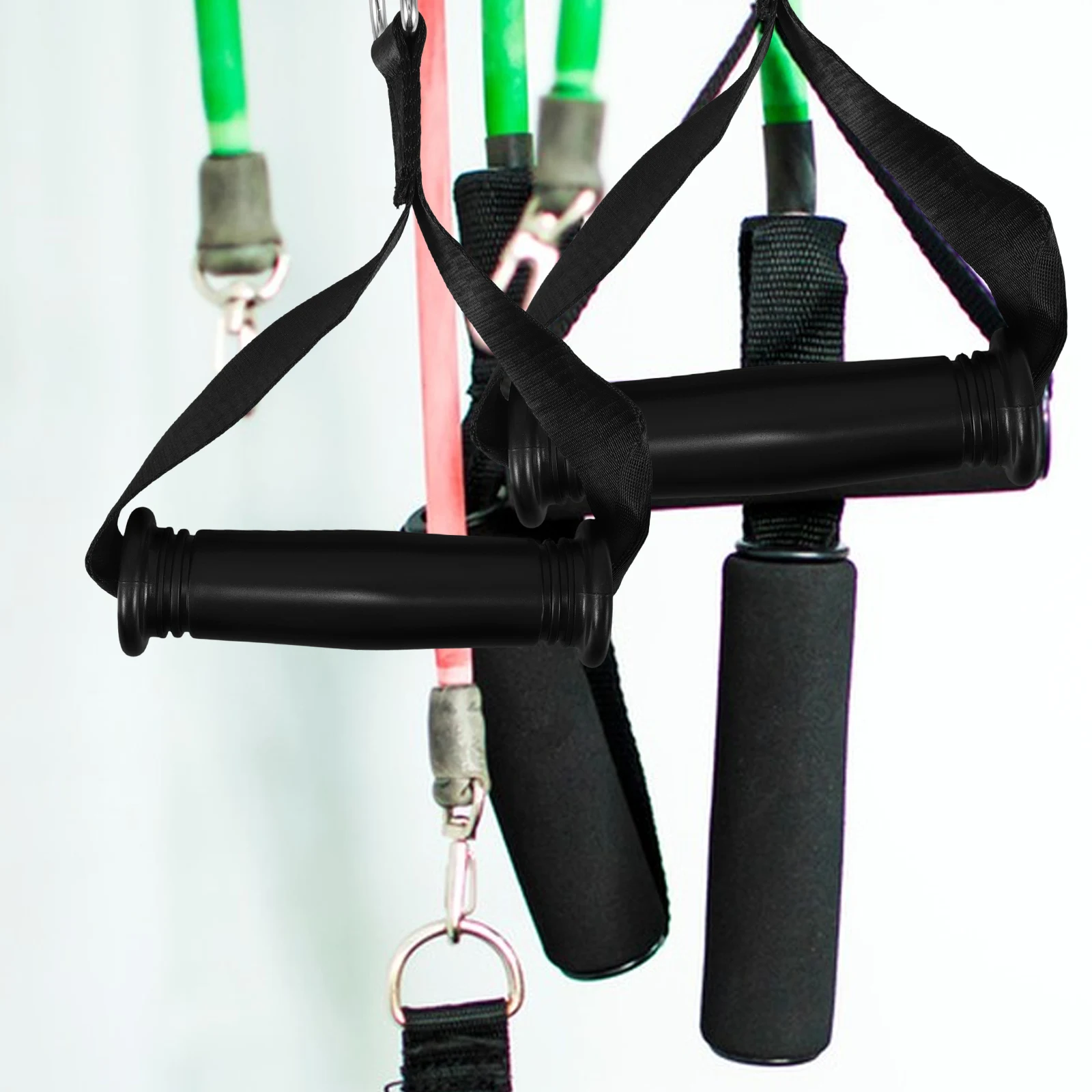 

2pcs Resistance Belt Grips Cable Machine Handles Ankle Straps Ergonomic Accessories Gym Supply Workout Equipment