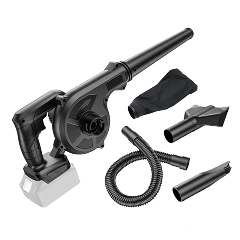 منفاخ أوراق شجر لاسلكي صغير لبطارية 18 فولت BL1830 2 في 1 منفاخ كهربائي ومكنسة كهربائية خفيفة الوزن ومحمولة #4