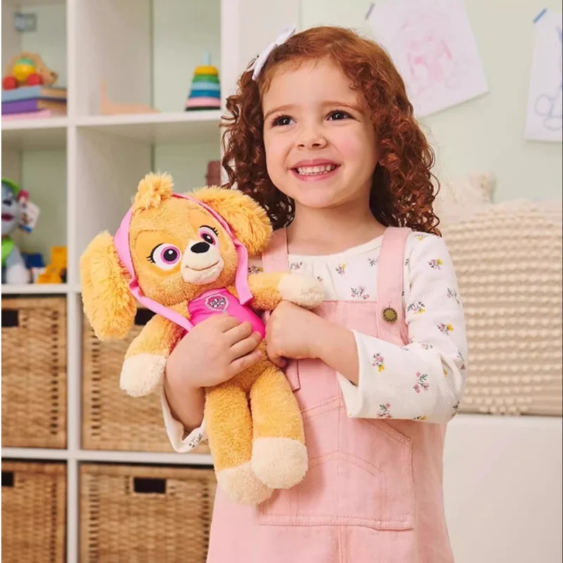 Muñeco de peluche de la patrulla canina, juguete del equipo Woof, muñeca Archie Tian Tian, juguete de Año Nuevo para niños, muñeca de regalo de cumpleaños, juguetes periféricos de dibujos animados suaves