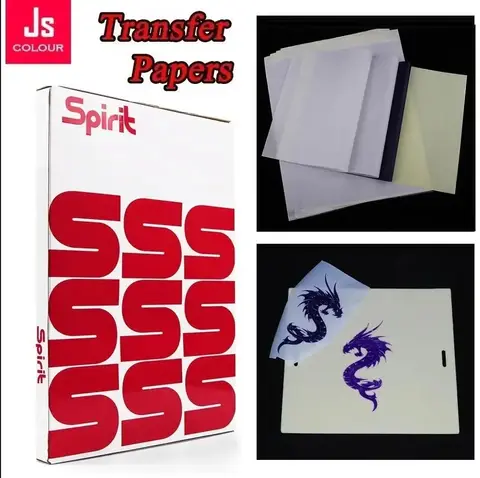 Tattoo Thermocopier Paper Tattoo Transfer Printer Paper A4 Size for Carbon Thermal Stencil Machine Tracing Paper Tattoo Supplies