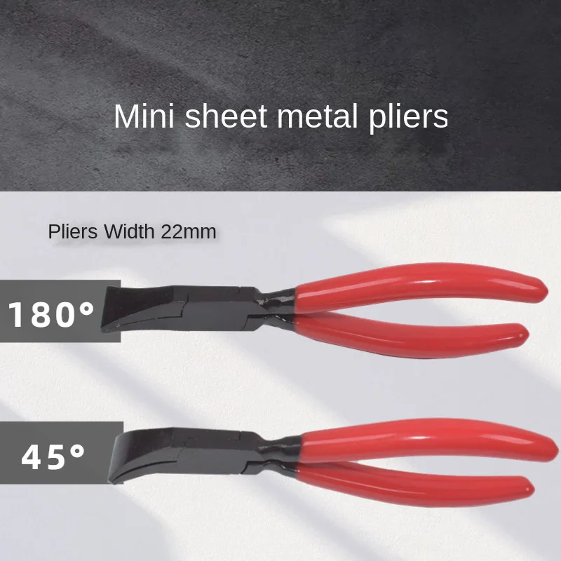 Hand Seamers Sheet Metal Tools Straight Jaw 45° 90° Metal Bending Pliers for Bending and Flattening Sheet Metal