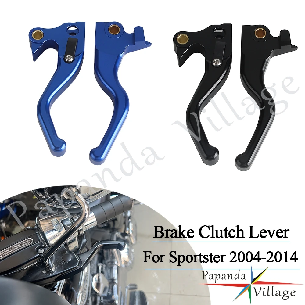 

For Harley Sportster 50TH ANNIVERSARY XL50 XR1200/XR1200X 2-3 Finger Motorcycle Handles Short Hand Levers Brake Clutch Lever Set