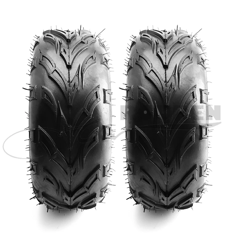 2pcs/lot 19x7-8 8 inch tyres tubeless tires for 150cc 250cc ATV four wheel vehcile motorcycle front wheels vacuum tire