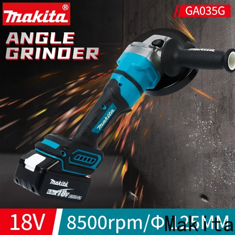 

Makita GA035G 20V lithium battery Edge grinding machine, durable and fast brush cutter риммер фаскосниматель 농업용기계