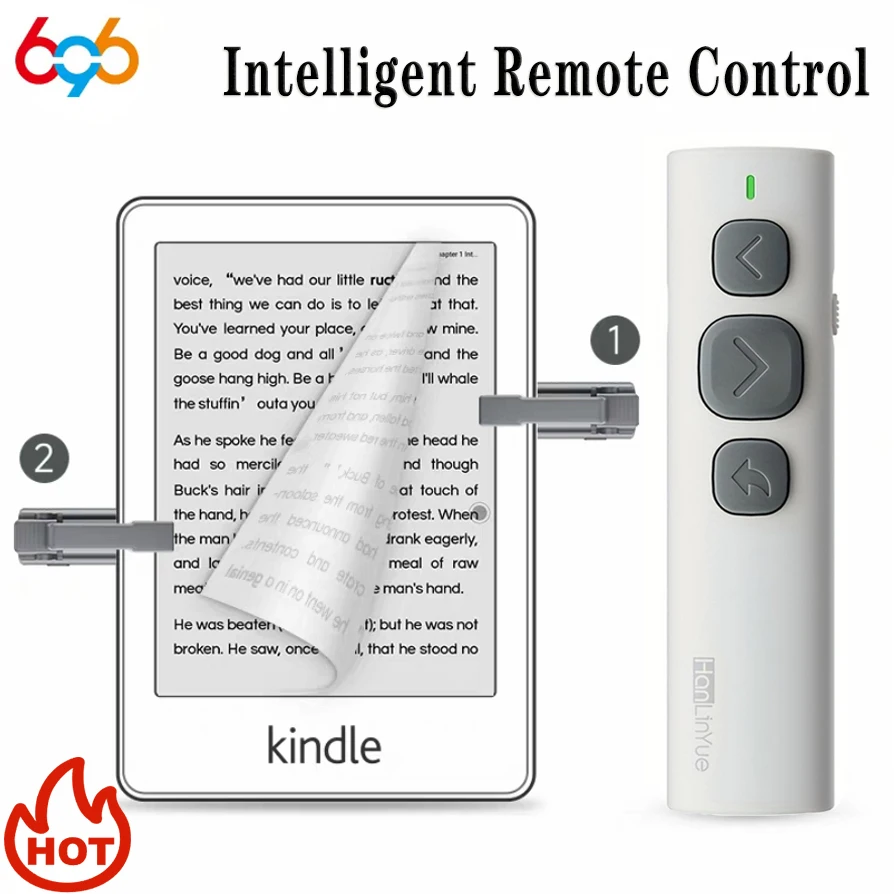 

Лидер продаж 2-в-1 Clicker для переворачивания страниц, легкий переворачиватель страниц, дистанционные триггеры для записи, пульт дистанционного управления для Kindle Paperwhite, аксессуары Mini