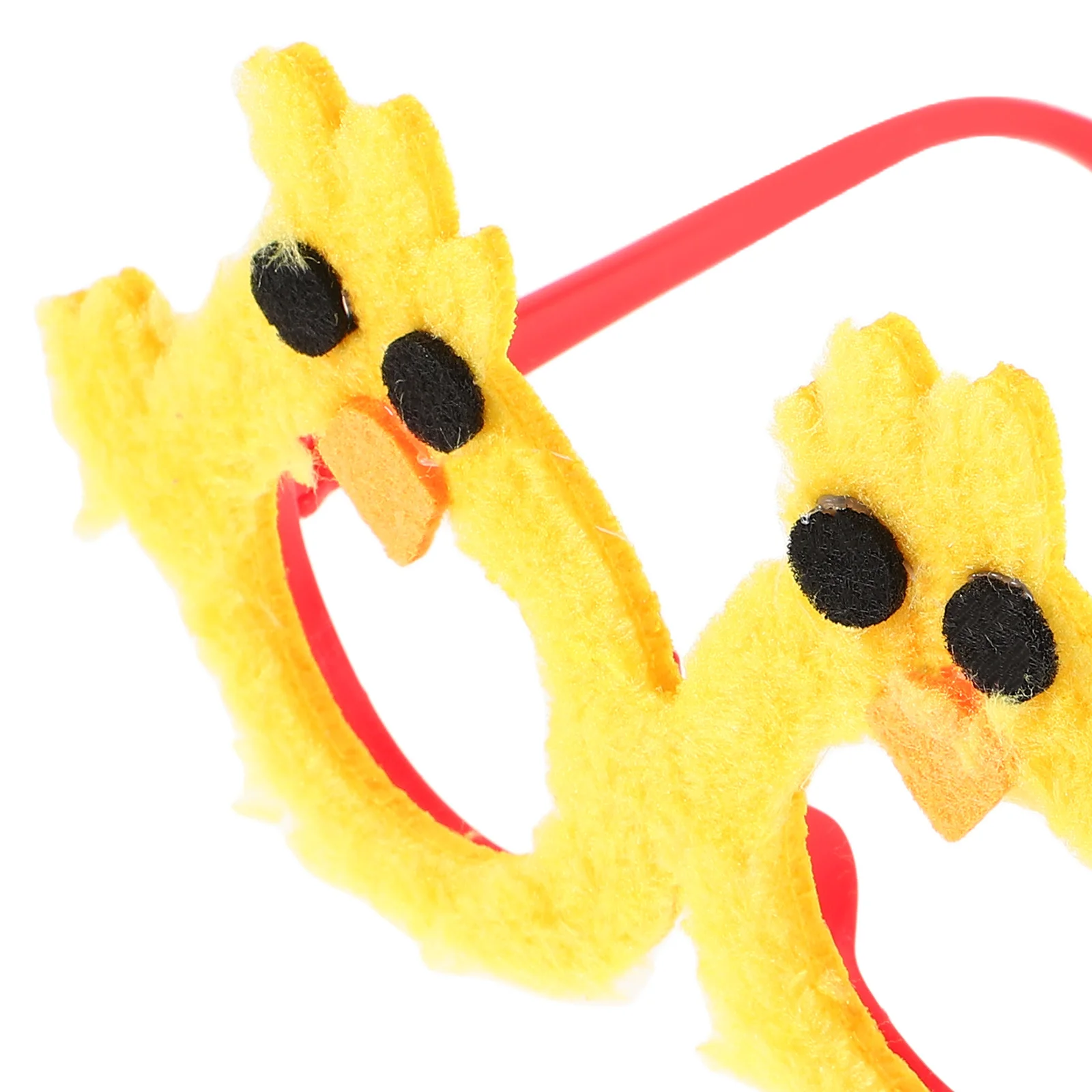 부활절 병아리 안경 봄 장식 사진 부스 소품 파티 용품 어린이 액세서리 치킨 안경 재사용 가능한 선글라스