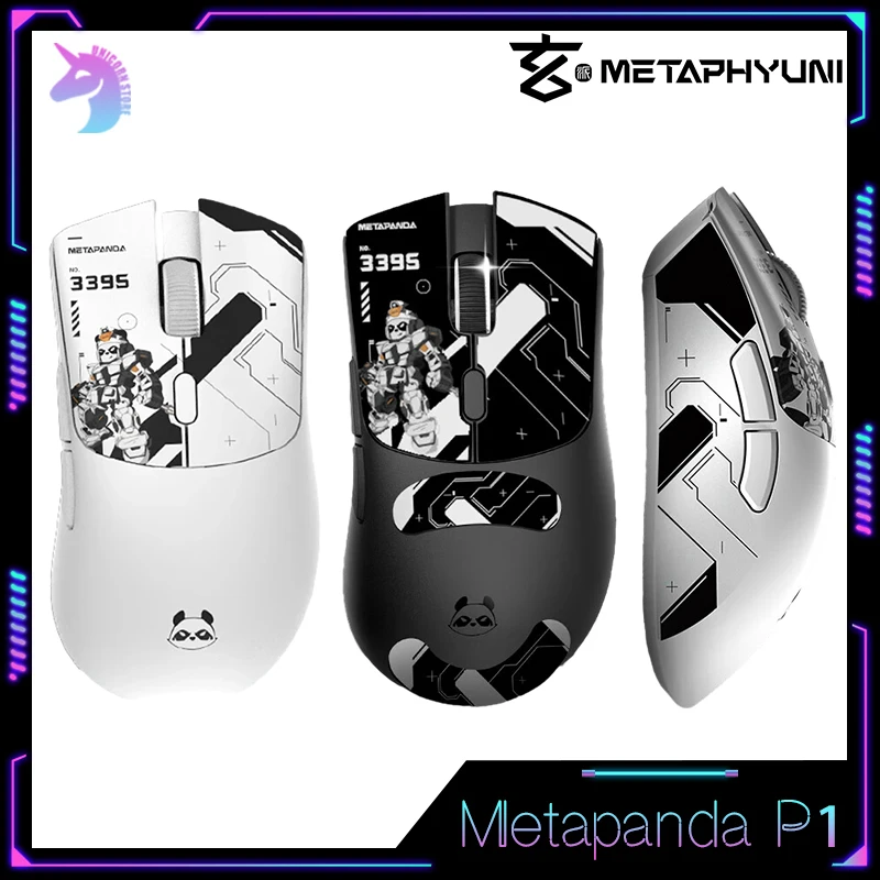 

Metapanda Wireless Gamer Mouse 3 Mode 2.4G Bluetooth Mouse PAW3395 26000DPI Kailh Esport Gaming Mice Office For Windows MAC Gift