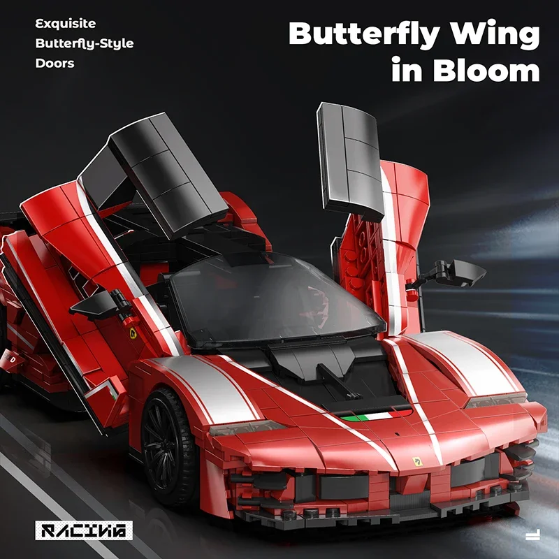 FXX K Evolution Super Sports Car Building Blocks Toy, Race Car Model Kits, Birthday Gifts for Kids Boys Adults Collection