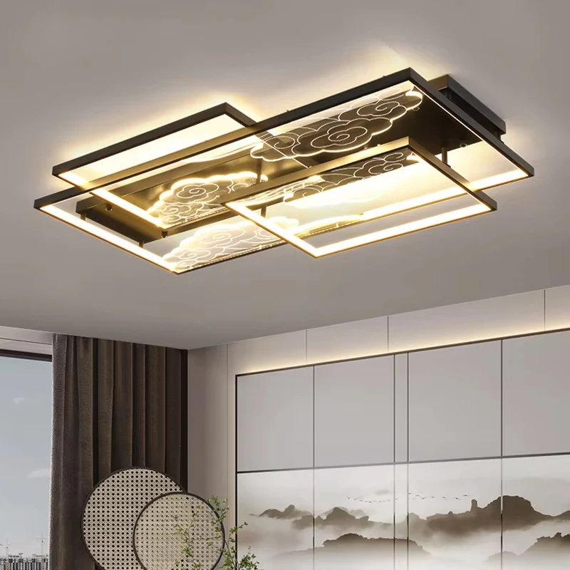 Modern LED Ceiling Light Simple Ultra-thin Living Room Lighting Creative Study Bedroom Ceiling Lamp New Restaurant Light Fixture