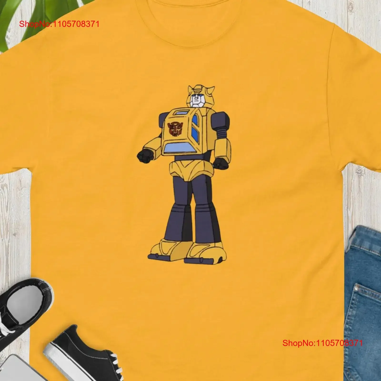 Original Bumblebee T shirt Old School Cartoon 80's Vintage Retro shirts Popular V Show vintage Washed Breathable Slightly
