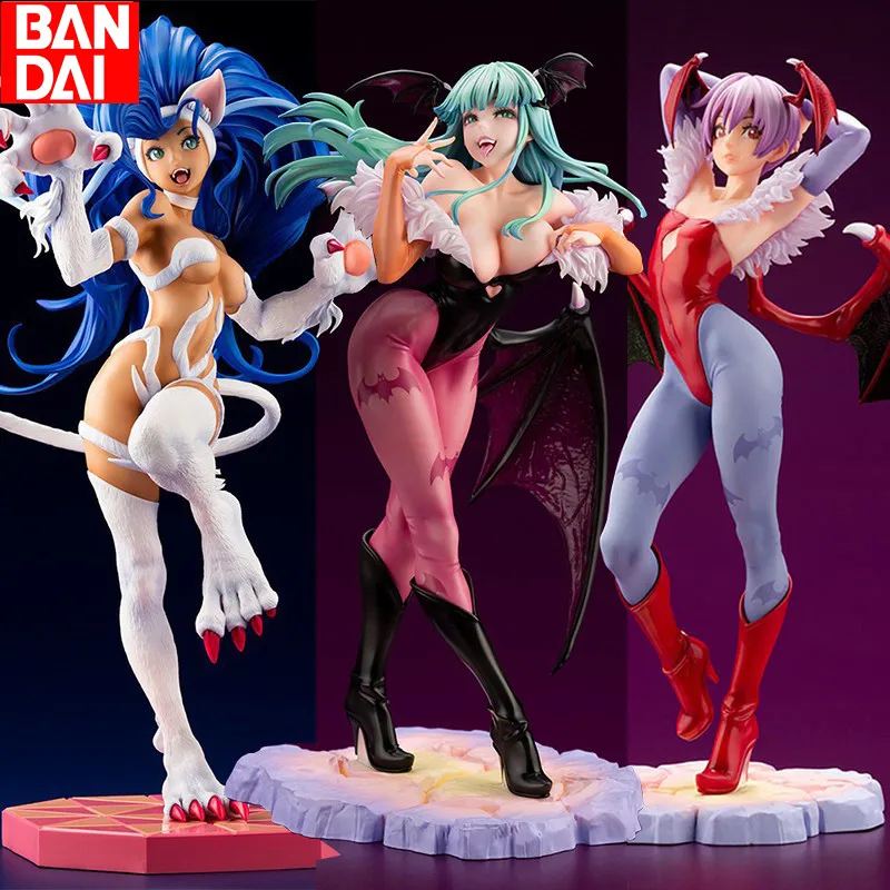 

Darkstalkers Morrigan Aensland Figure Action Figurine 23cm PVC Statue Anime Girl Halloween Model Collection Kawaii Doll Gift