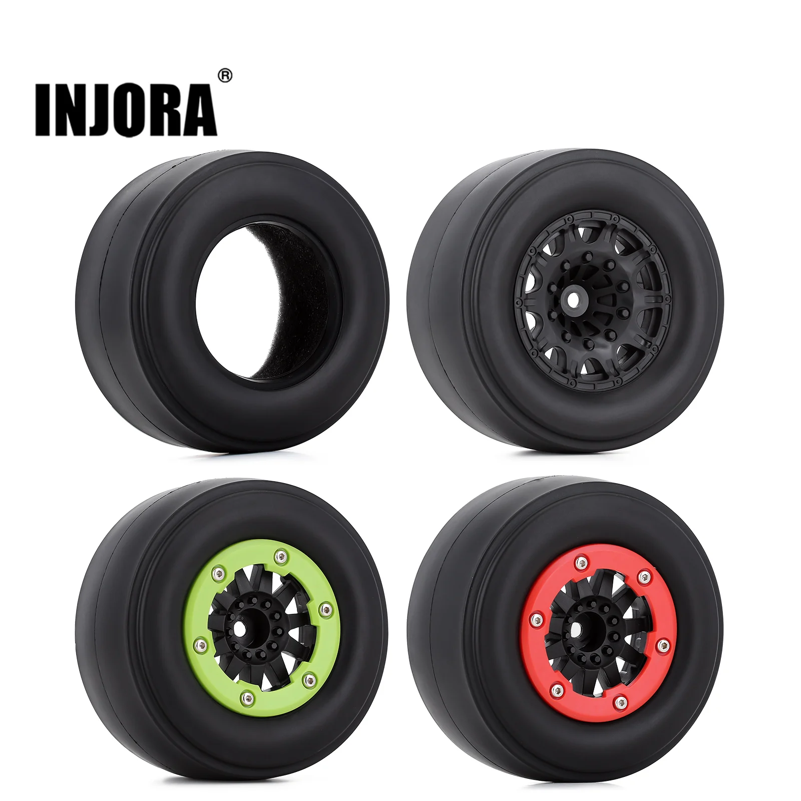 INJORA 2PCS Rear 2.2