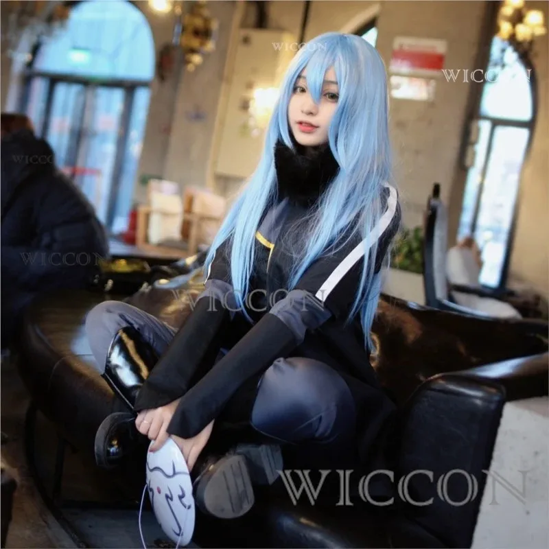 Disfraz de Rimuru Tempest, disfraz de Anime de esa vez me reencarné como ropa de Slime, peluca, fiesta de Carnaval de Halloween, mujer y hombre