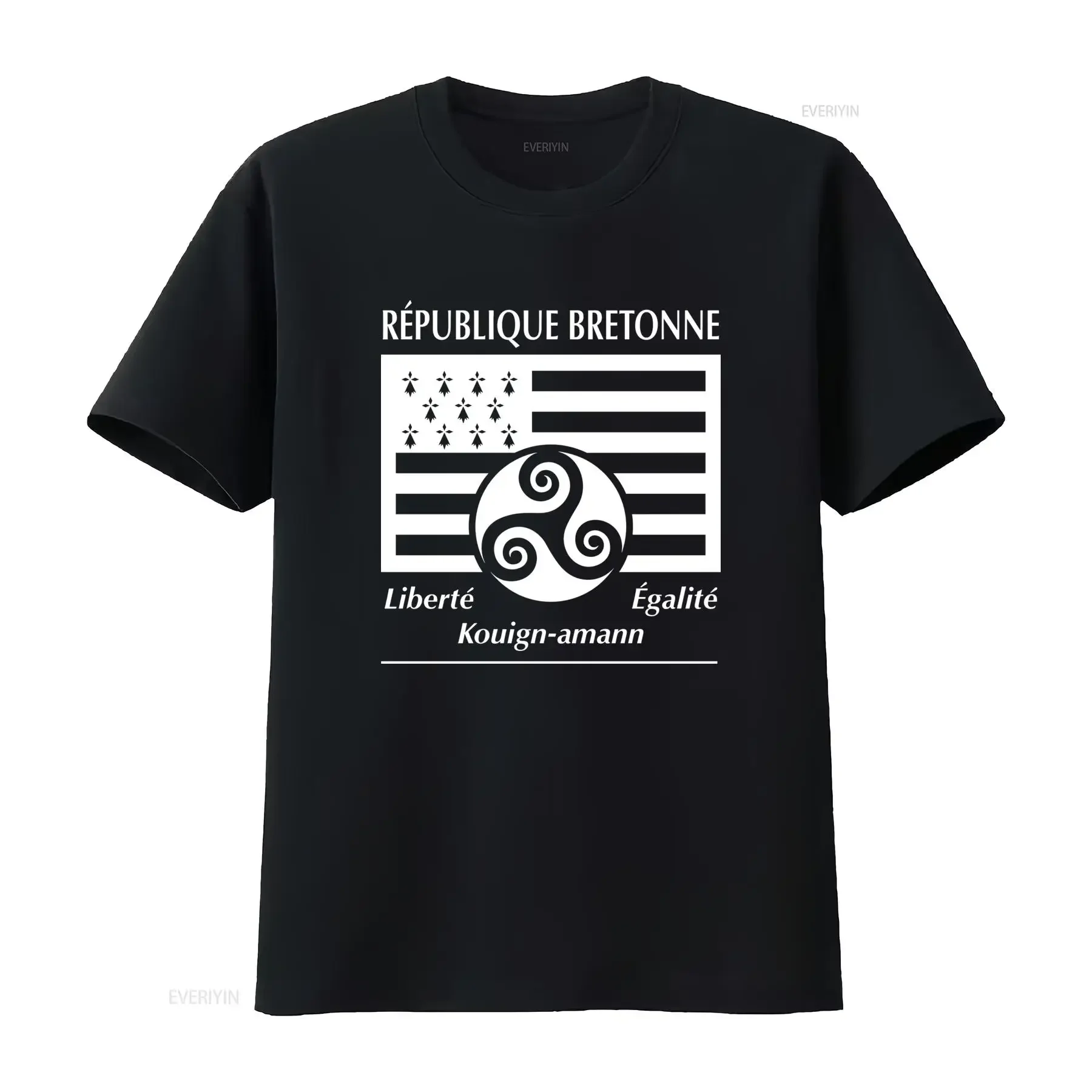 Tričko Breton Republic Minimalistický potisk kulatý výstřih pohodlné střih vhodné do pračky elegantní volnočasové vintage