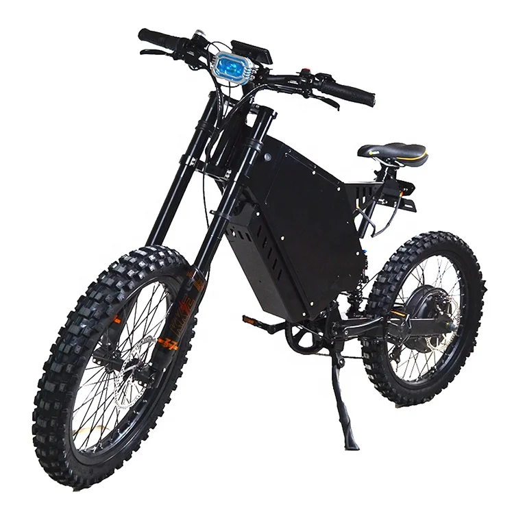 Standard Direct Factory   Tire 72v 110km/h Mountain Dirt E Bicycle Enduro Ebike 8000w Bomber Electric Bike with Bike Lights