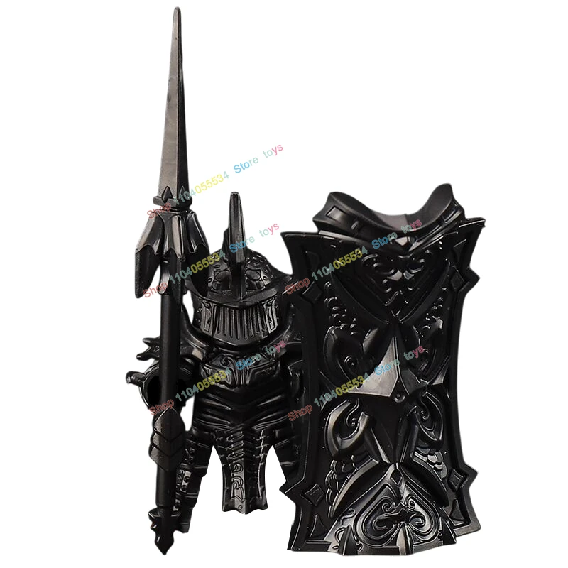 HOT Z7721 Demon Soul Tower Black Knightใช้งานร่วมกับTird Party Building Blockตัวเลขการกระทําโล่อุปกรณ์เสริมของเล่นเด็กของขวัญ