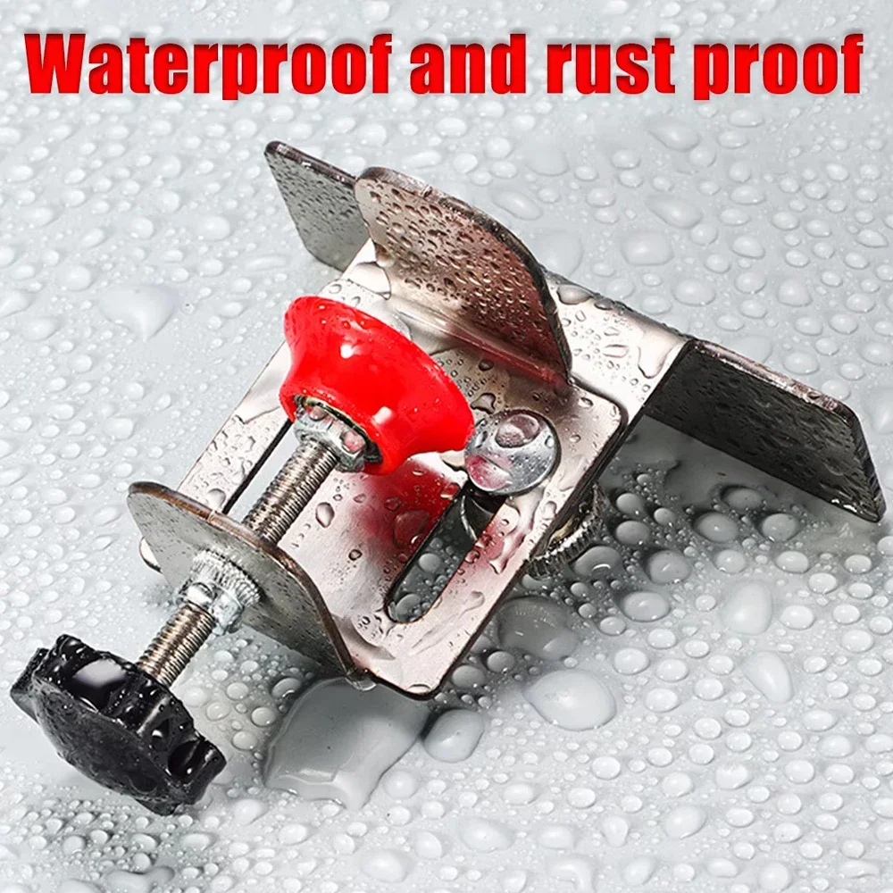 محدد موقع باب خزانة النجارة قابل للتعديل من الفولاذ المقاوم للصدأ - أداة تركيب دقيقة للإعداد متعدد الوظائف #4