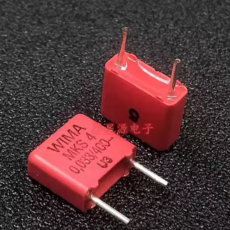 10pcs-0.033UF 400V original imported Weima WIMA 400V333 33NF MKS4 audio film capacitor