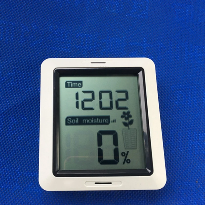 Wireless Soil Moisture Tester Hygrometer Time With Display Greenhouse Garden Plant Moisture Monitor Sensor 433Mhz