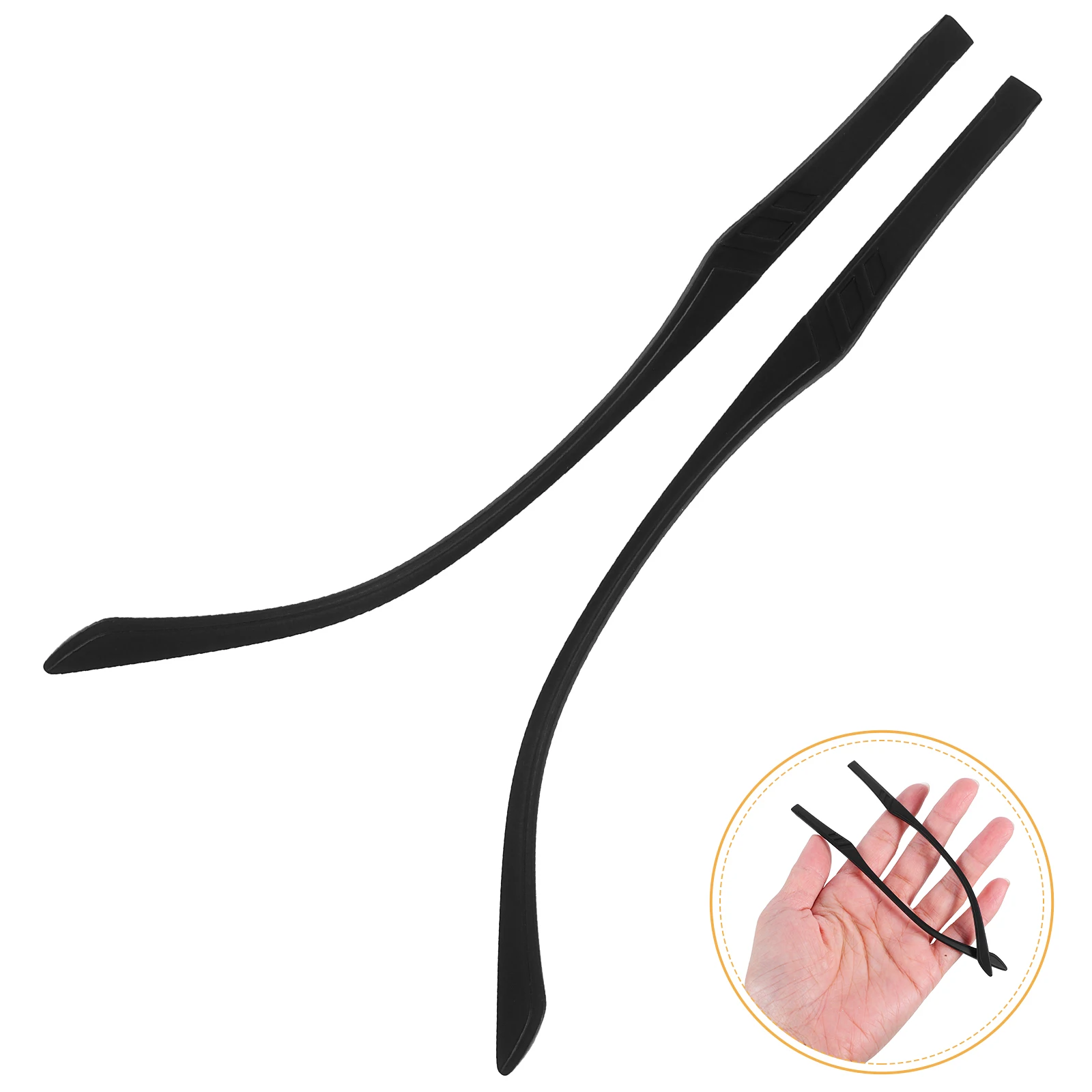 

1 Pair Replacement Glasses Arms 5Mm Tr Material Lightweight Comfortable Fit Universal Sunglasses Eyewear Frames Easy Install