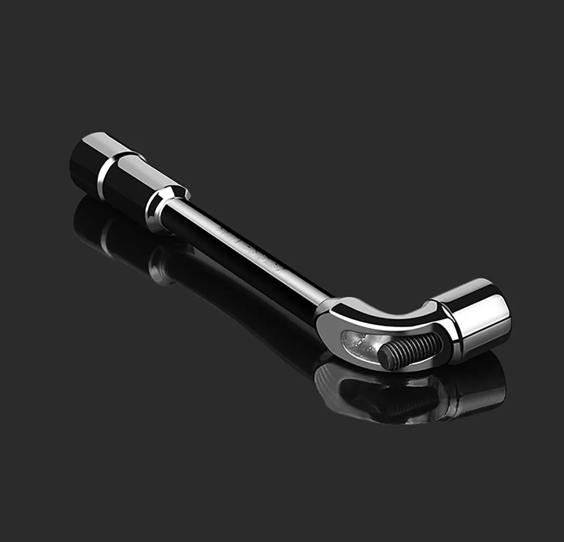 1pcs Socket Wrench 6-27mm L Type Pipe Perforation Elbow Spanner Double Head Hexagon Key Automotive Mechanical Hand Tools