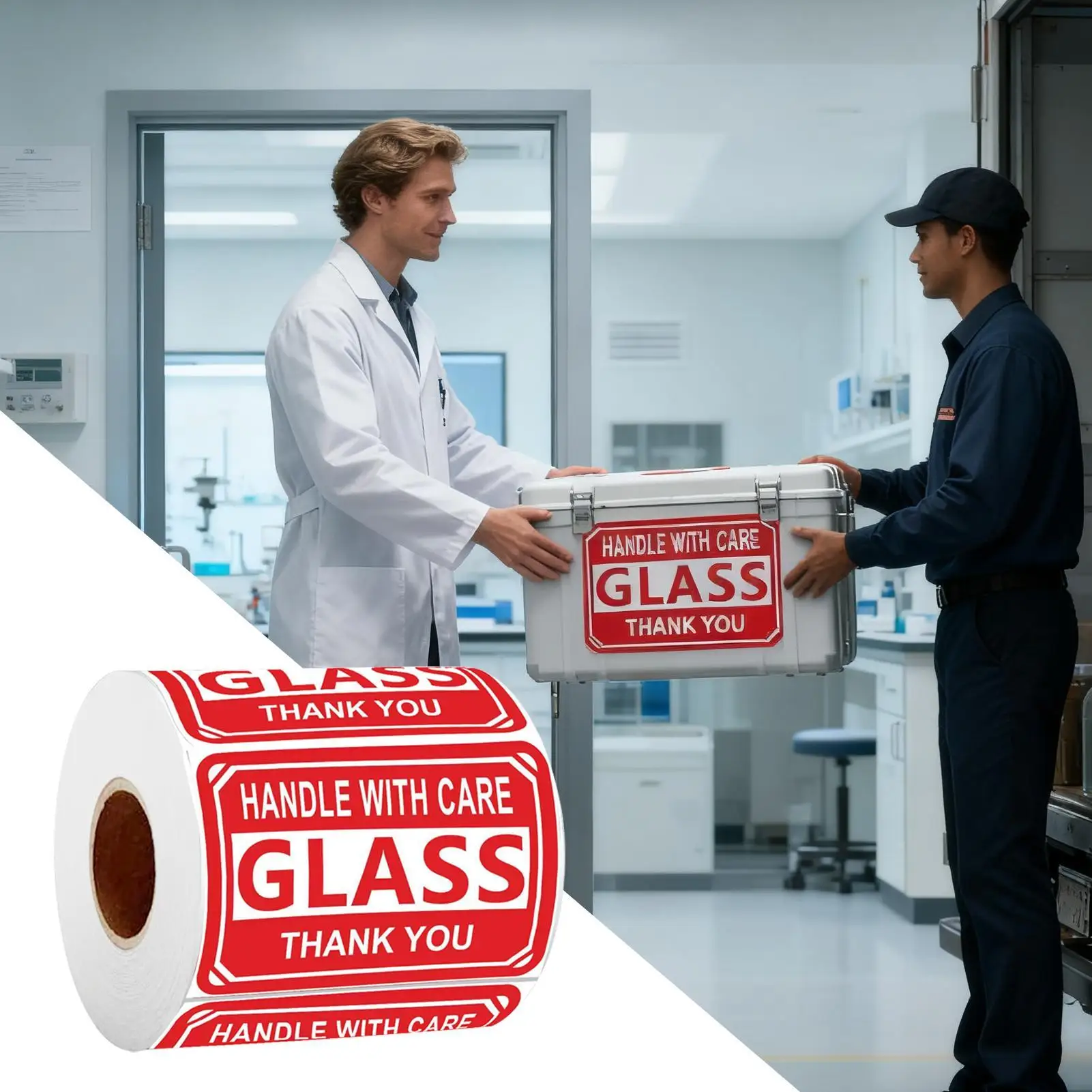 Adesivos frágeis para mover etiquetas de 250 peças envoltório embalagem fita frágil para envio para caixas pratos de visita materiais vidro