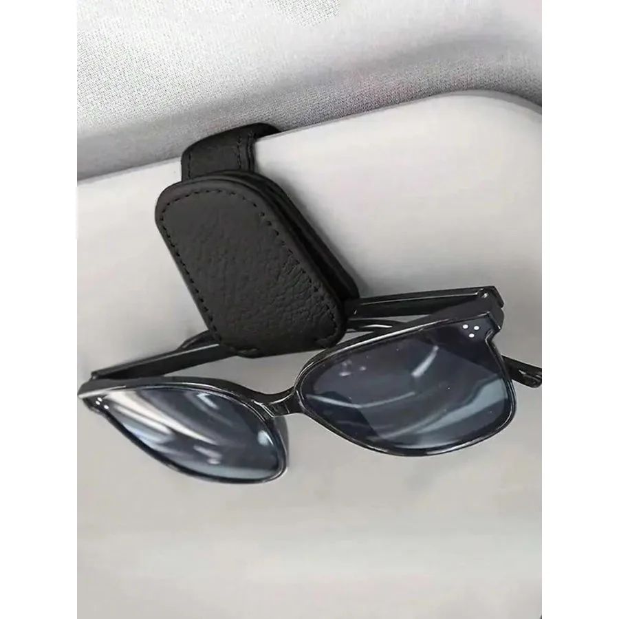 Universal Car Sun Visor Glasses Clip Fashion Glasses Holders Auto Eyeglasses Holder Car Accessories Vacation Camping Travel Bac