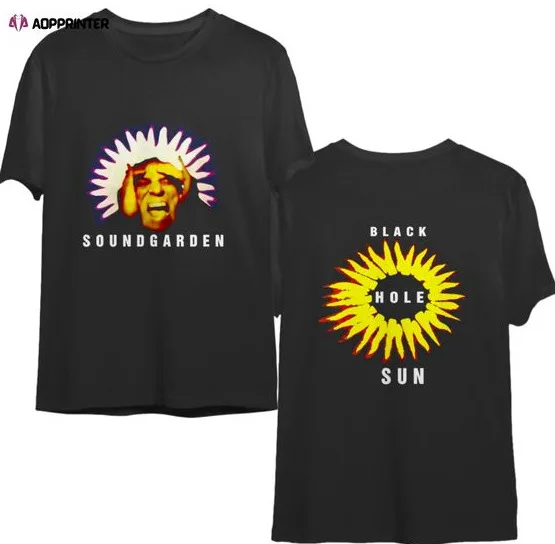 Vtg Soundgarden 1994 Black Hole Sun Superunknown Album Promo T-Shirt