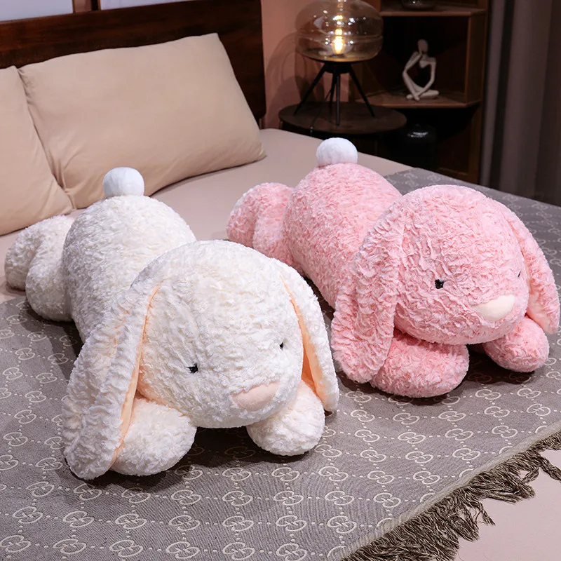 

Новый гигантский спальный кролик, большая подушка для тела кролика, длинный медведь, милая мягкая подушка с кроликом, декор, подушка, подарок на день рождения