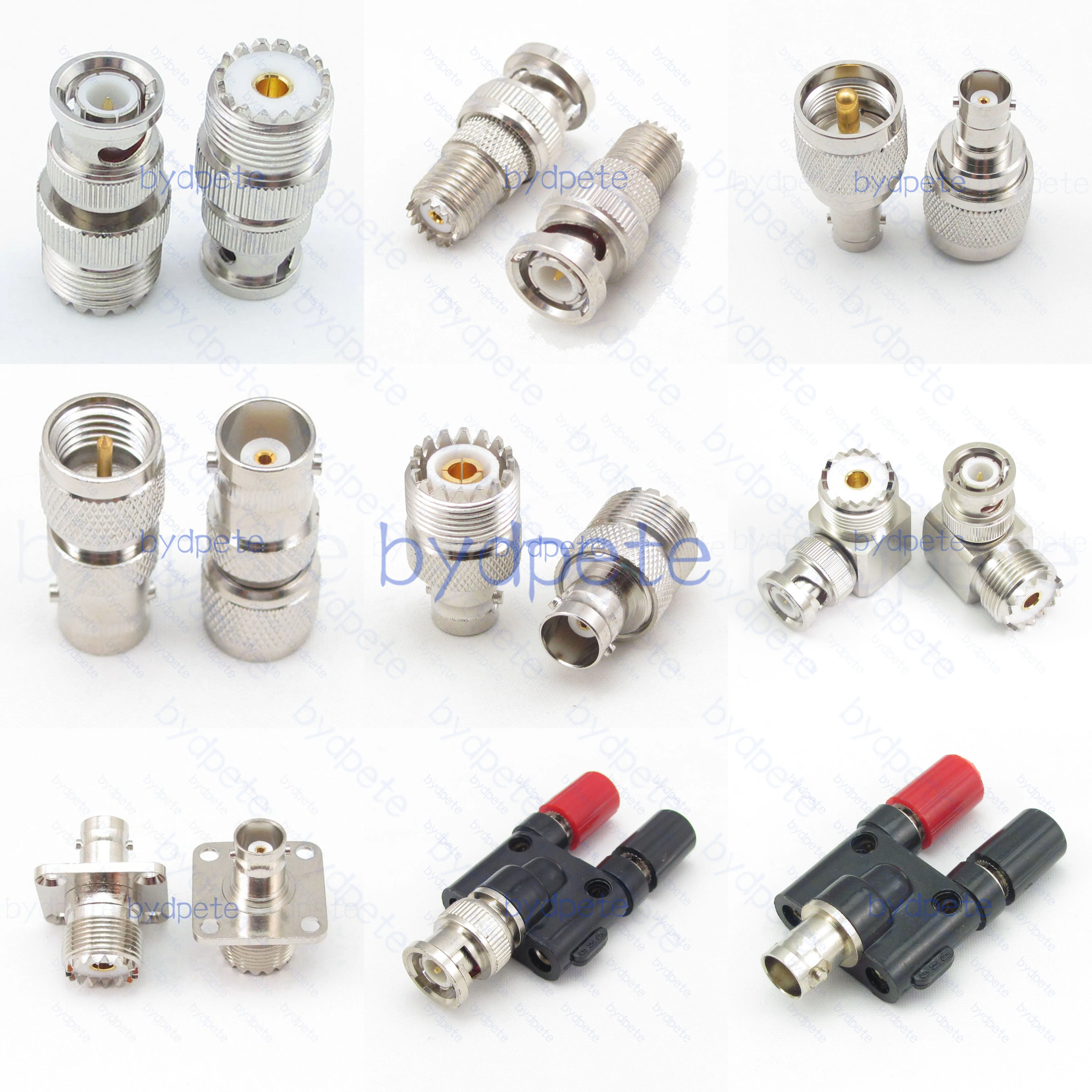 

UHF Female Connector BNC Male Female R/A bulkhead Waterproof 50ohms Coaxial