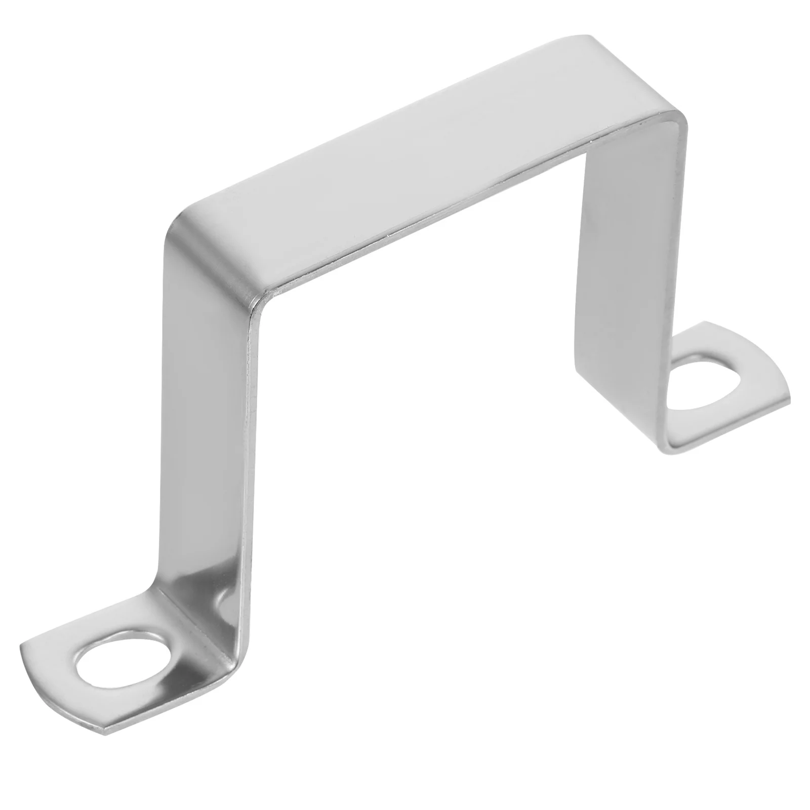 

Square Clamp Stainless Steel Thickened U-Shaped Tube Clip Fasten Holder Heavy Duty Pipe Connector For Balcony Railing Water