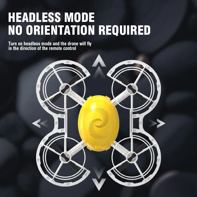 S196 FAI DA TE Mini RC Drone Assemblato Drone 816 Hollow Cup Motore Aereo di Controllo Remoto con Luce Quadcopter Elicottero Drone Giocattolo