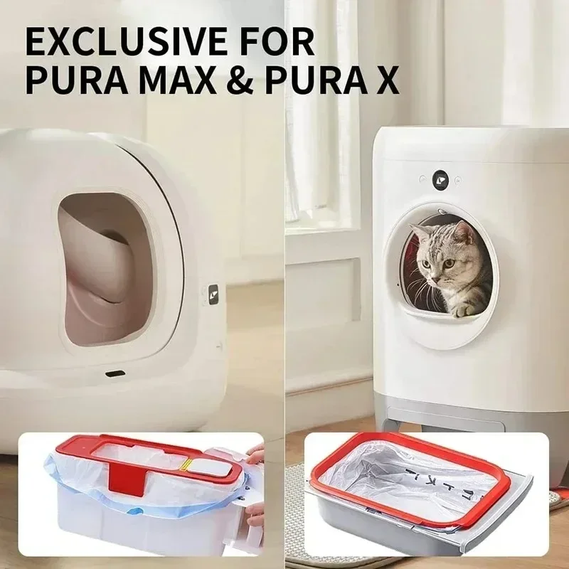 repuesto para caca de gato Pura X Pura Max, autolimpieza automática, suministros de limpieza