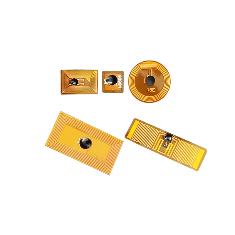 Small Size FPC Label Gold Plated High Temperature Resistance Waterproof Splash-Proof NFC UHF Chip Ultra-High Frequency