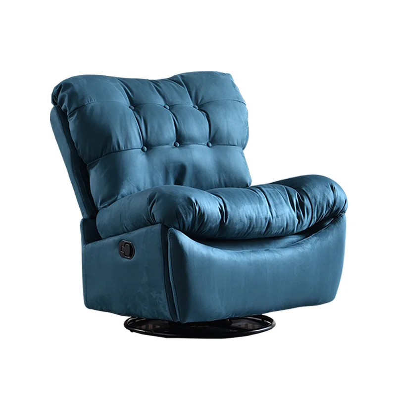 Oficina almuerzo descanso sofá perezoso diseñador giratorio sofá casual silla simplicidad moderna