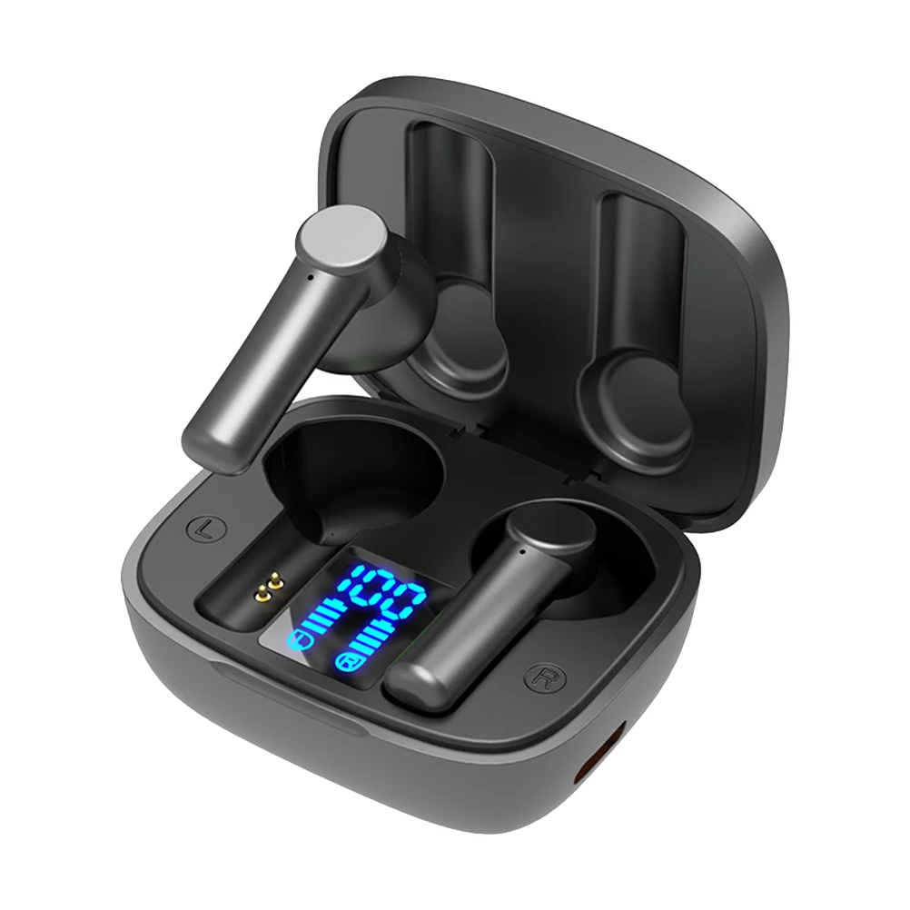 

1 set Wireless Earbuds Headphone 5.0 Smart Earphone In Headset Mini Portable Charging Case Gaming Music Call