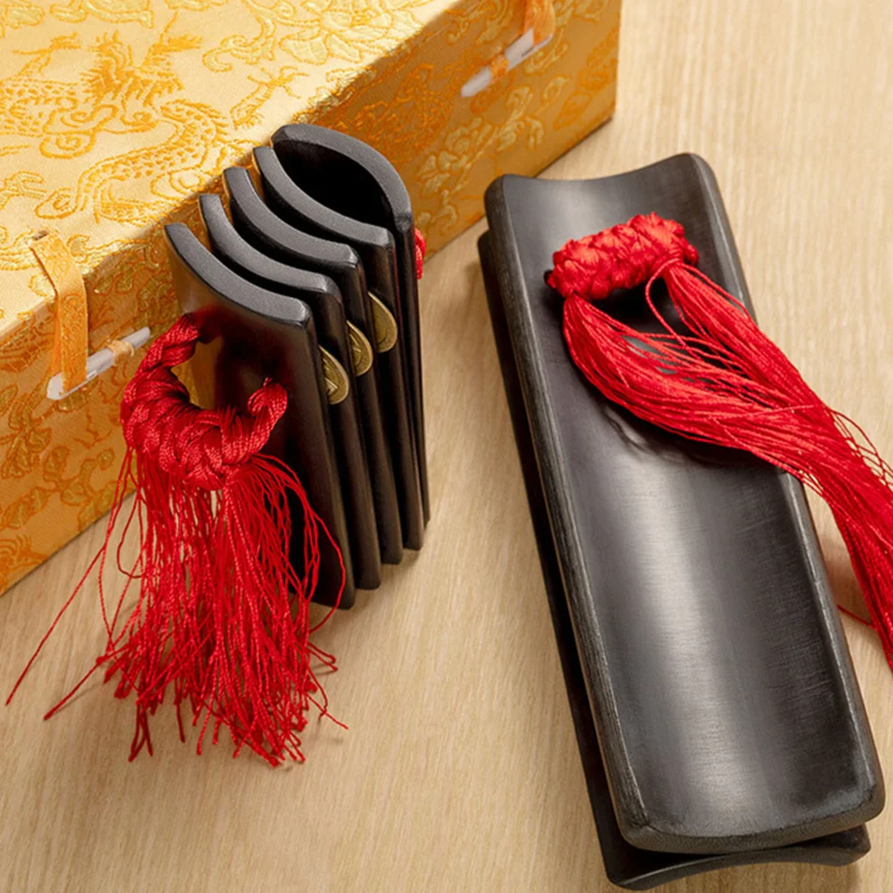 

1Set Chinese Kuaiban Bamboo Allegro Clapper Traditional Percussion Instrument for Kids Beginner Stage