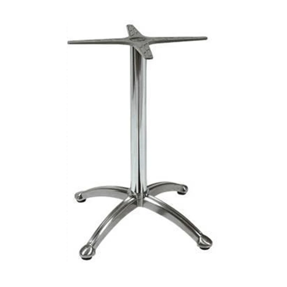 Dining Silver Table Base Outdoor Affordable Retro Cast Aluminum With Four LegsATV&UTV