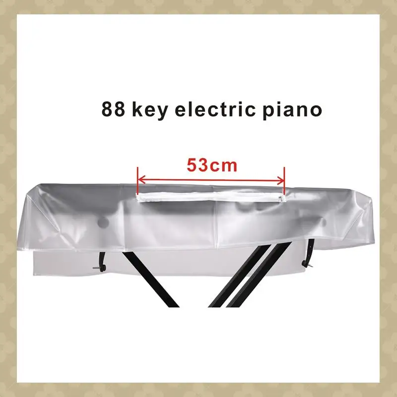

88 Key Keyboards Dust Cover Transparent Electronic Piano Cover Waterproof Digital Piano Protection Case Cover Accessories