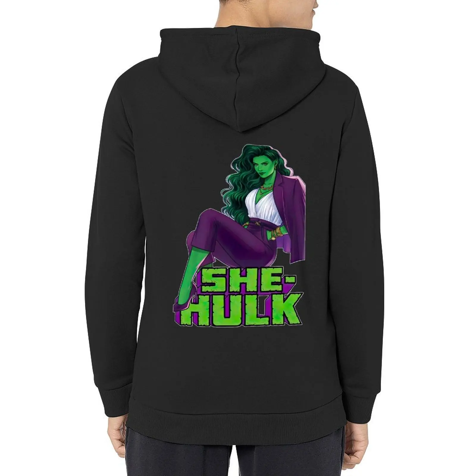 MissHulk She-Hulk هوديي ملابس رجالي ملابس جمالية قميص رجالي معطف رياضي للرجال