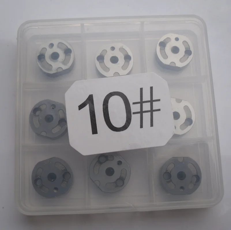 6pcs/bag High Quality Factory Price Control Valve 07# Injector Control Valve Plate 10# 19# 507# 501# 517# 31#509#04#BF23#2#