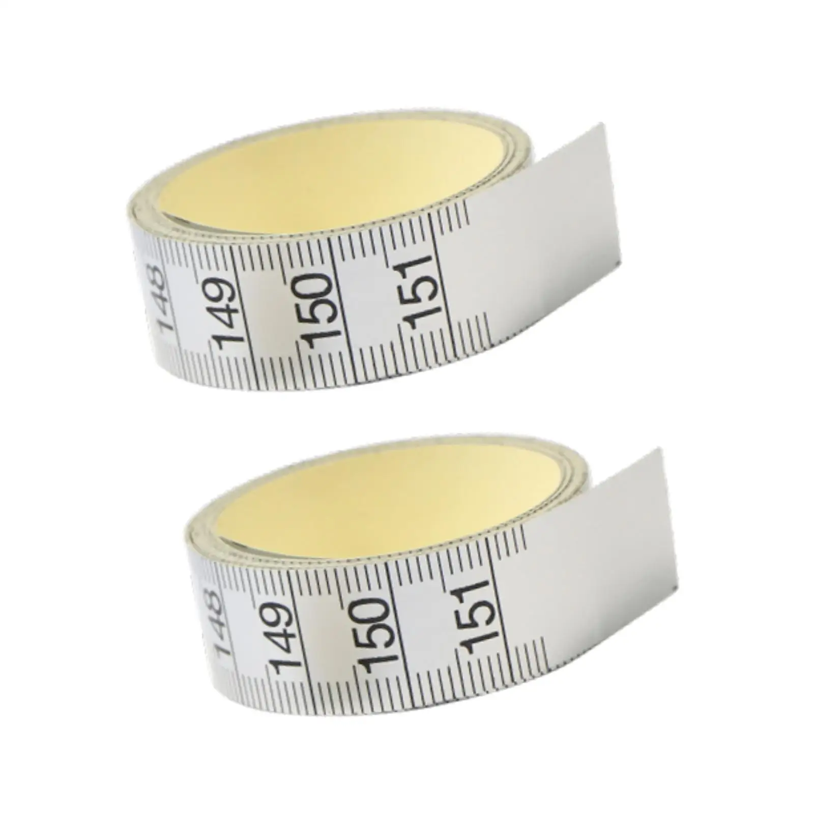 Adhesive Scale Ruler Waterproof Sticky Measuring Tape Large Clear Marks for Sewing Machine Table and Craft