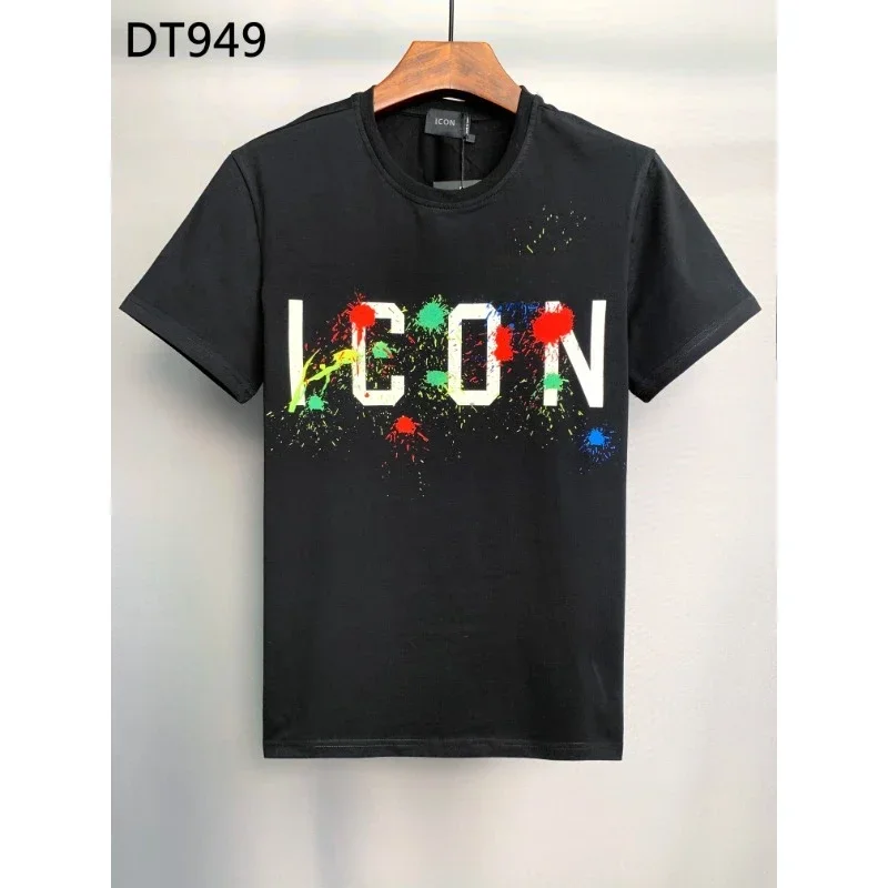 Hip Hop Business 2024 Men DSQ2 Fashion Casual T-shirts Tops Clothes ICON Male Clothes M-XXXL