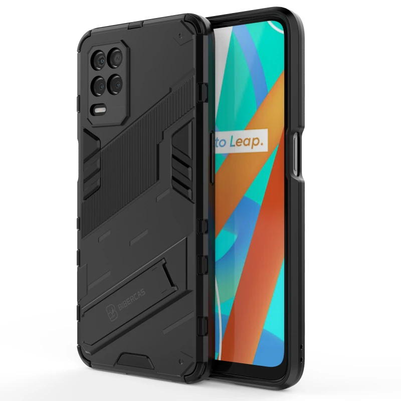 For OPPO Realme 8i 8 Pro 4G Realme 8 5G Armor Shockproof Phone Case Back Cover Magnetic Kickstand Anti-Fall Protect Coque Cases