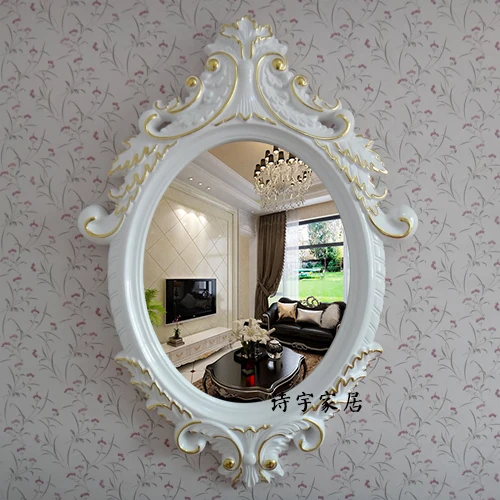 Modern European wall hanging, bathroom mirror, bathroom mirror, European , decorative, bathroom, waterproof