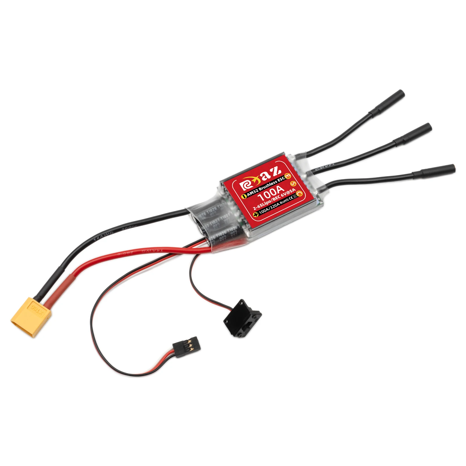 RC 3650 มอเตอร์ไร้แปรง AM32 100A ESC สําหรับ Axial Traxxas Tamiya RC Crawler 1/10 อะไหล่รถยนต์ของเล่นรถบรรทุกถัง 3650 DC มอเตอร์ไร้แปรง