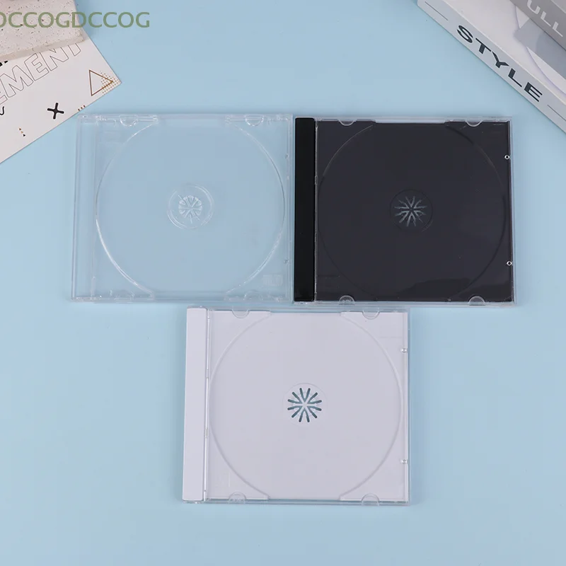 DVD Storage Holder Tool CD Storage Case Transparent Stand Acrylic Holders For CDs