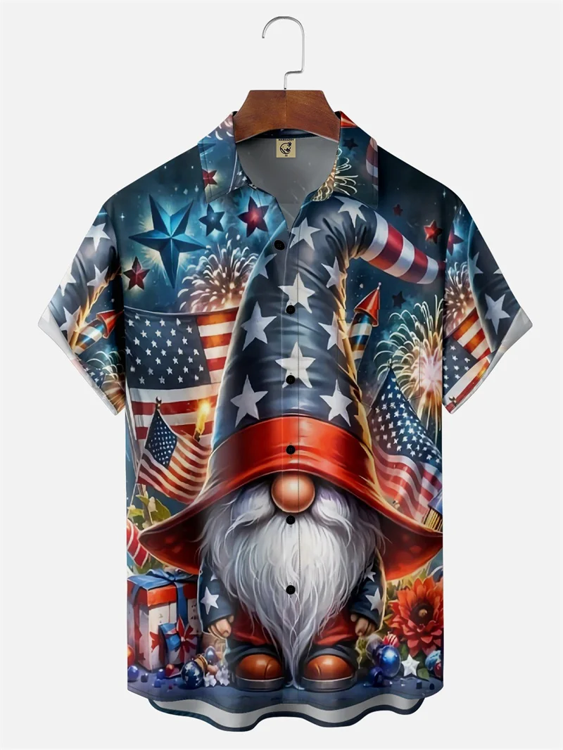 

3D Printed Santa Claus Shirts Men Women Kid Casual Short Sleeved Beach Shirts Christmas Day Graphs Vacation Shirts Blouses Top