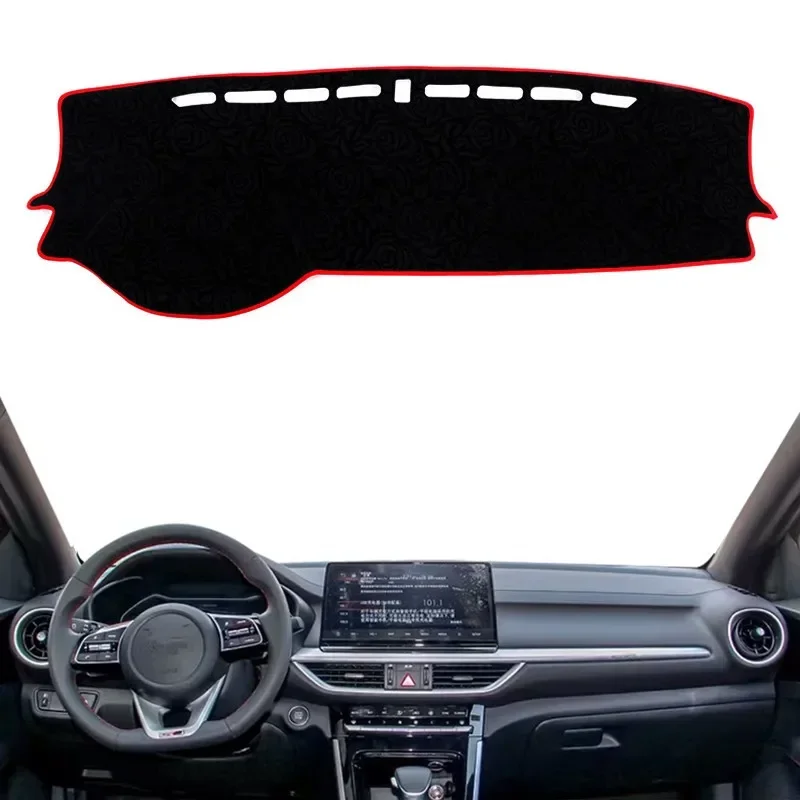 For Kia Forte Cerato K3 2019 2020 BD Dashmat Dashboard Cover Pad Mat Dash Sun Shade Instrument Protective Carpet Car Accessories